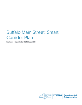 20-24 Buffalo Main Street: Smart Corridor Plan