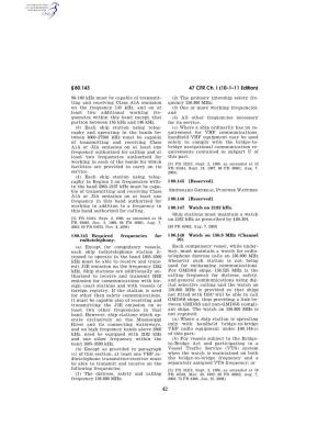 47 CFR Ch. I (10–1–11 Edition)