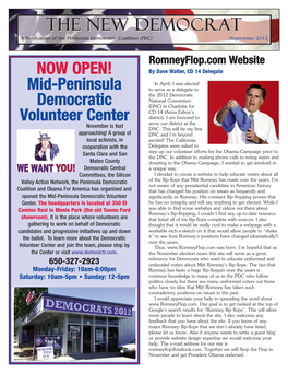 The New Democrat 2 September 2012