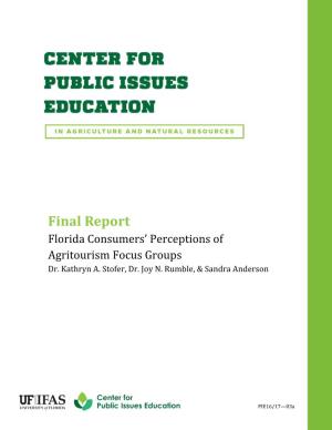 Focus Group Report