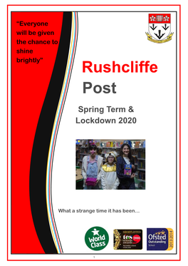 Spring 2020 and Lockdown