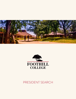 PRESIDENT SEARCH Position Announcement