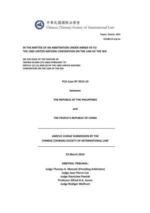 Amicus Brief Submitted by the Chinese