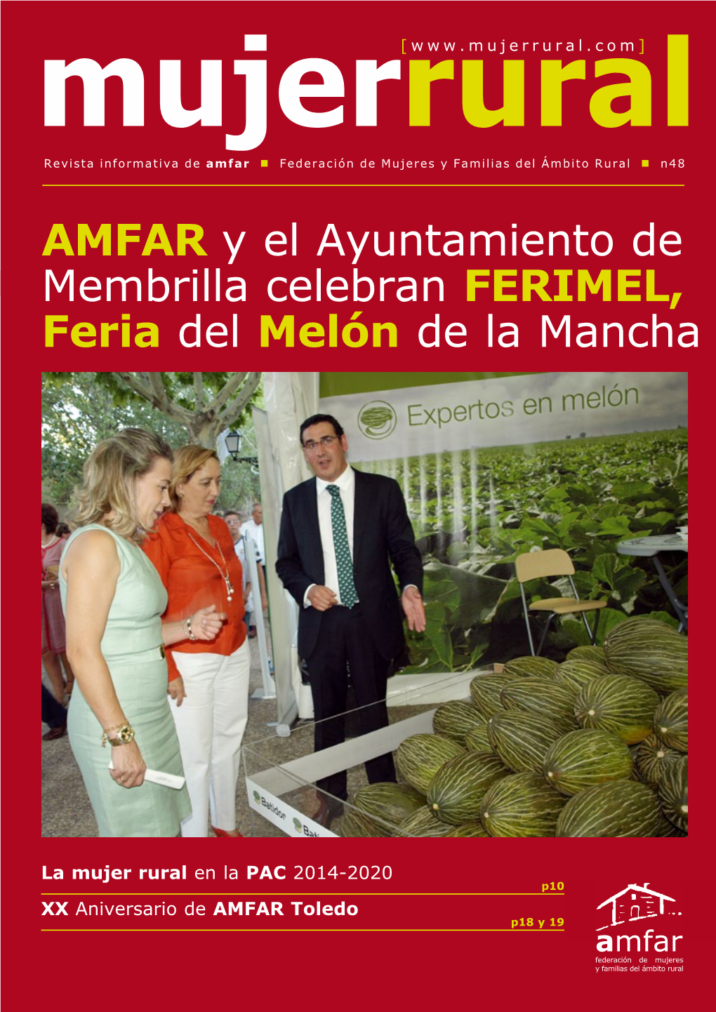 AMFAR Y El Ayuntamiento De Membrilla Celebran FERIMEL, Feria Del Melón De La Mancha