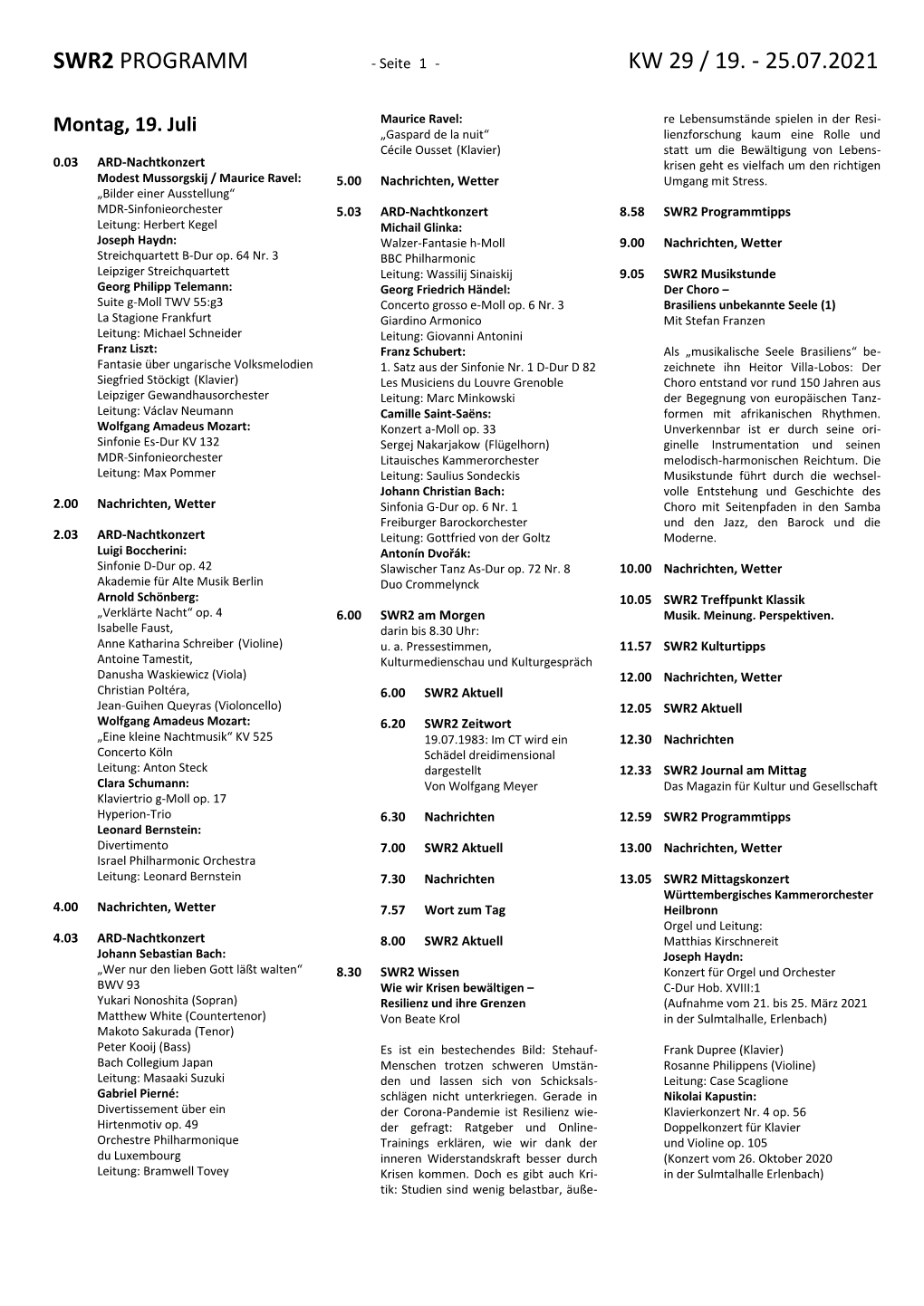 Swr2 Programm Kw 29