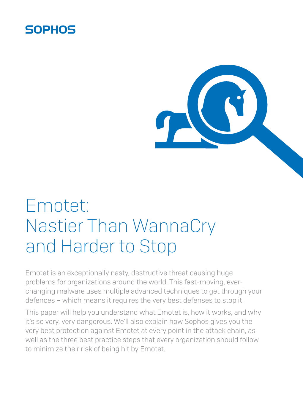 Emotet: Nastier Than Wannacry and Harder to Stop