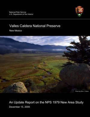 An Update Report on the NPS 1979 New Area Study