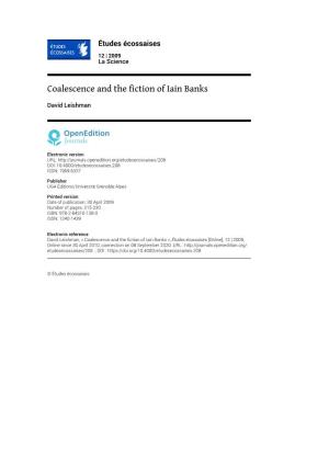 Coalescence and the Fiction of Iain Banks
