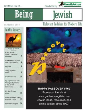 Relevant Judaism for Modern Life in This Issue