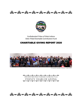 Charitable Giving Report 2020