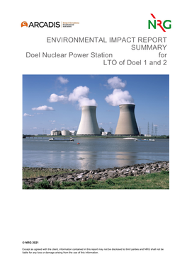 Doel Nuclear Power Station for LTO of Doel 1 and 2