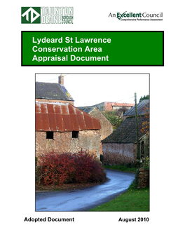 Lydeard St Lawrence Conservation Area Appraisal