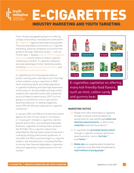 Download E-Cigarettes Industry Marketing And