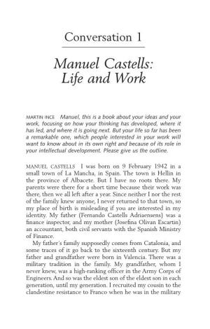 Manuel Castells: Life and Work