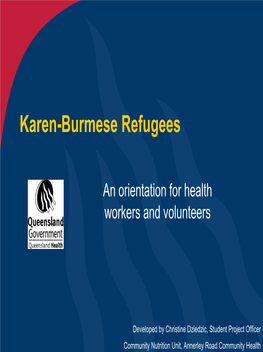 Karen-Burmese Refugees