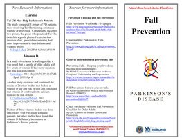 Fall Prevention