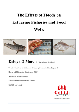 The Effects of Floods on Estuarine Fisheries and Food Webs