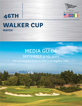 Walker Cup Match