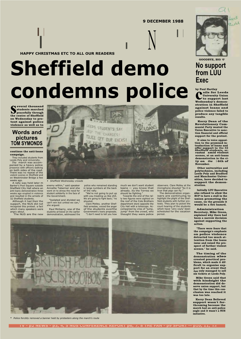 Sheffield Demo Condemns Police