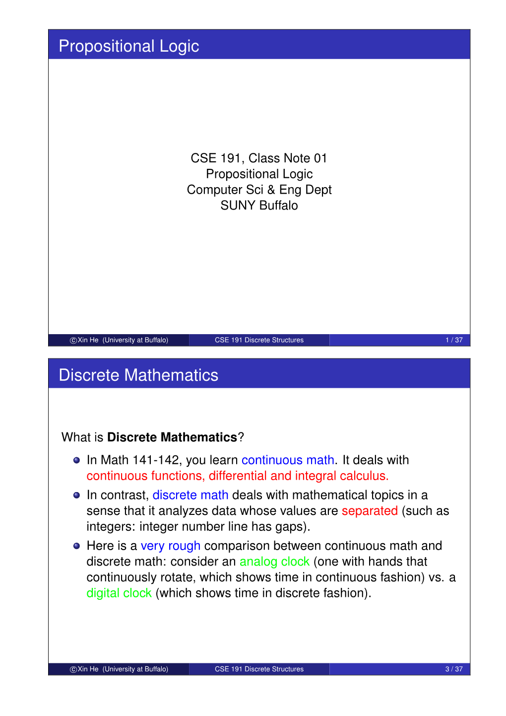 Propositional Logic Discrete Mathematics