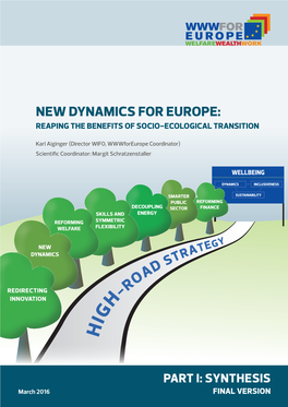 New Dynamics for Europe: St