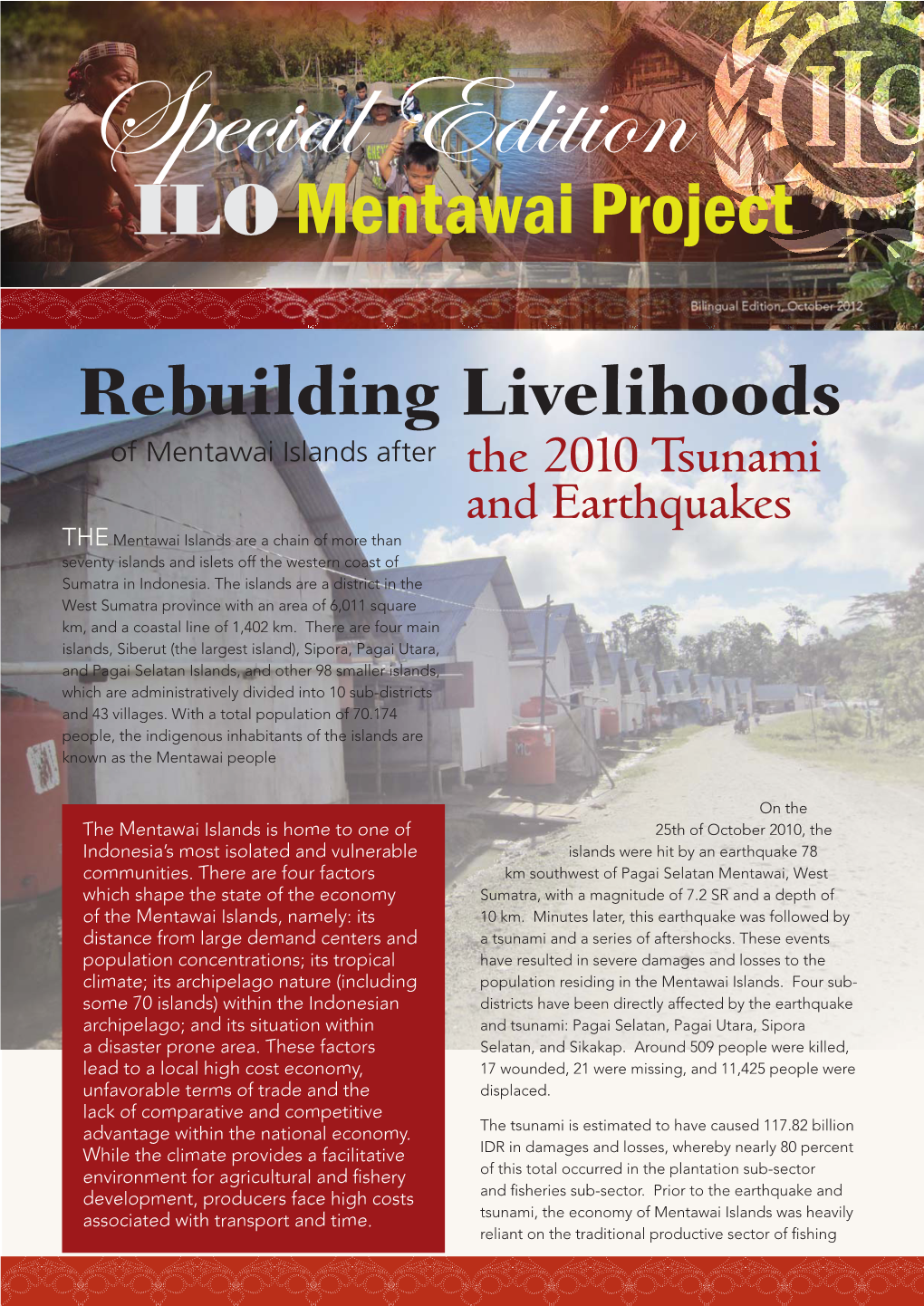 Rebuilding Livelihoods of Mentawai Islands After the 2010 Tsunami