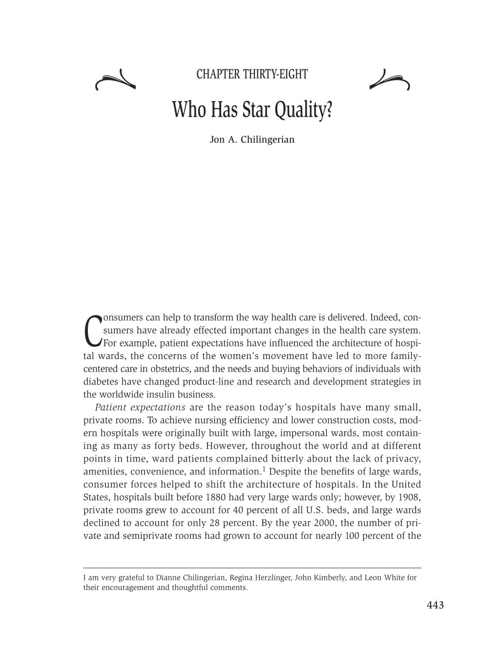 Who Has Star Quality?