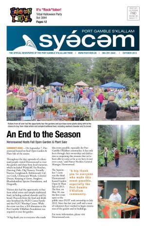 An End to the Season Heronswood Hosts Fall Open Garden & Plant Sale