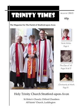 Trinity Times July Edition