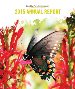 2015 Annual Report Bill Gerhardt, Board President Bruce A