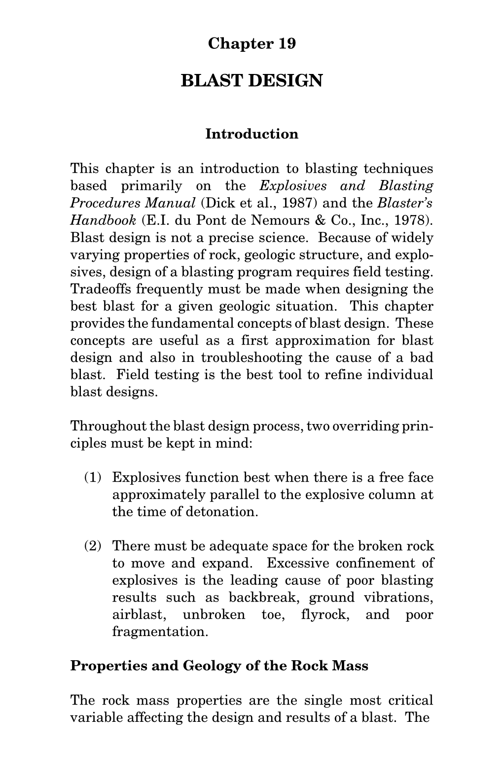 Engineering Geology Field Manual