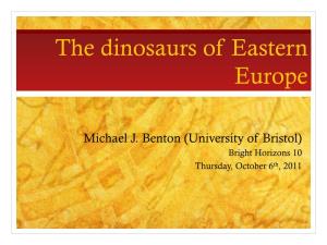 The Dinosaurs of Eastern Europe