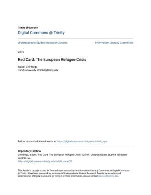 Red Card: the European Refugee Crisis