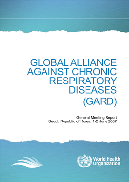 Global Alliance Against Chronic Respiratory Diseases (Gard)