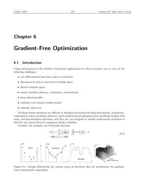 Chapter 6: Gradient-Free Optimization