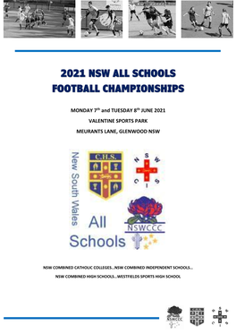 2021 Nsw All Schools Football Championships