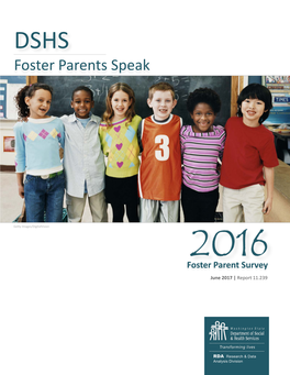 Foster Parent Survey June 2017 | Report 11.239