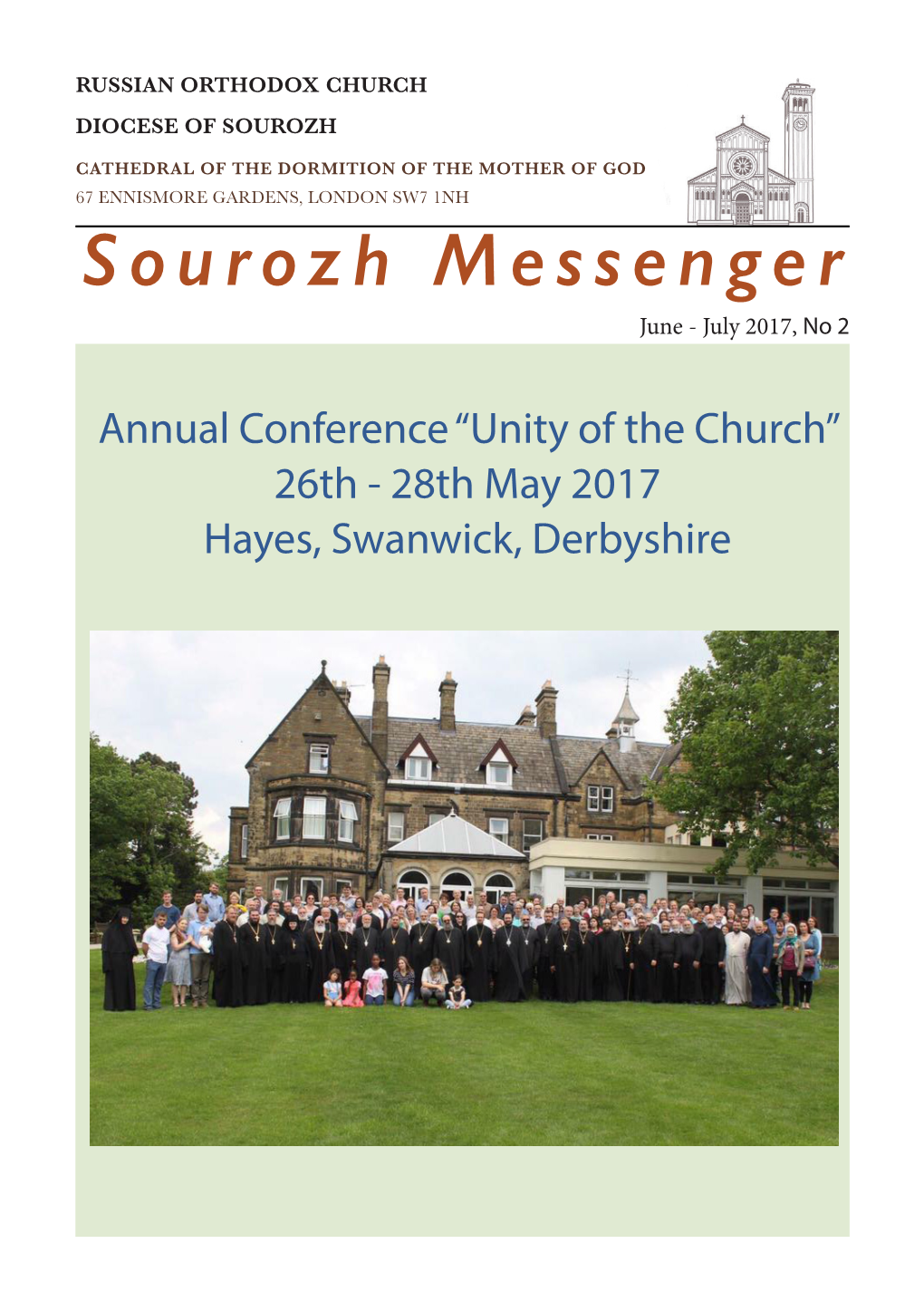 Sourozh Messenger June - July 2017, No 2