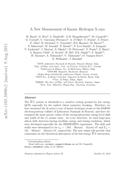 A New Measurement of Kaonic Hydrogen X Rays