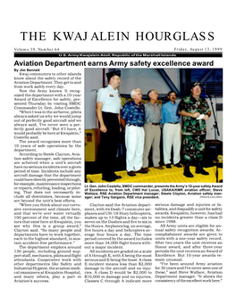 The Kwajalein Hourglass