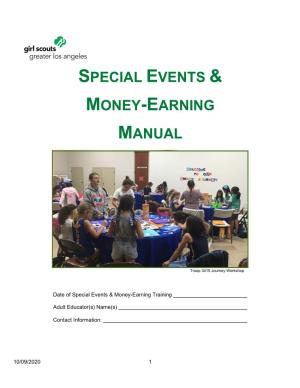 Special Events & Money Earning (SEME)