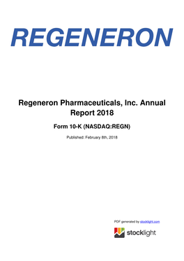 Regeneron Pharmaceuticals, Inc