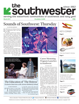 March 2019 Circulation 13,000 FREE Sounds of Southwest: Thursday by KATELYND ANDERSON