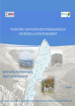 Water Supply and Wastewater Systems Master Plan for the Bekaa Water Establishment