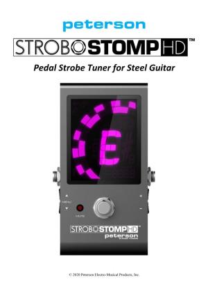 Strobostomp HD for Steel Guitar