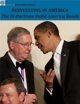 REINVESTING in AMERICA the Bi-Partisan Build America Bonds