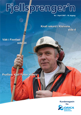 Knall Rekord I Kleivene Side 4 Profilen, Kjell Petter Hamre Side 18