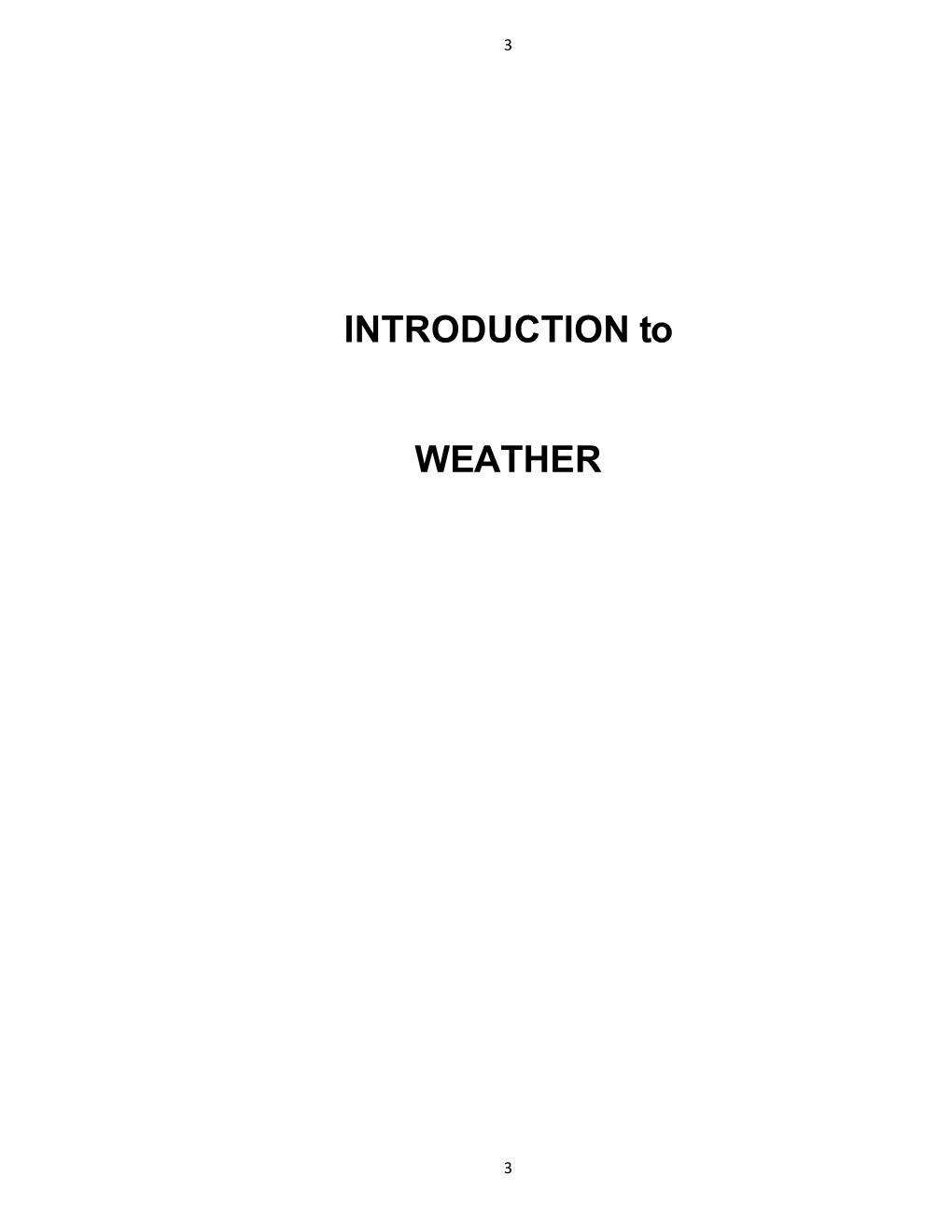 Part 1 Intro to Weather PRINTED