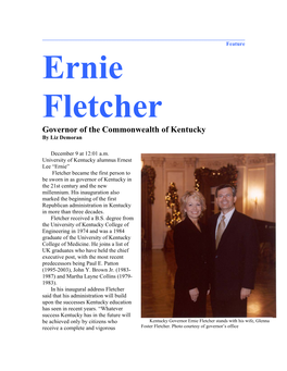 Ernie Fletcher Governor of the Commonwealth of Kentucky by Liz Demoran