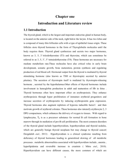 Chapter One Introduction and Literature Review